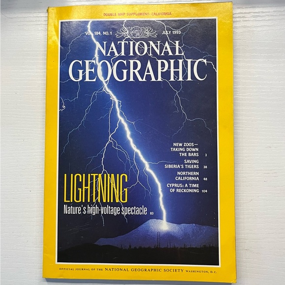 National Geographic Other - national geographic magazine from july 1993